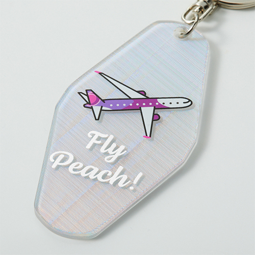�ڥ᡼����(�ݥ�����ȡ)��������������ߡ�Peach ������륭���ۥ���� Fly Peach! Sheer