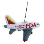 FDA飛行機ぬいぐるみ（ホワイト）