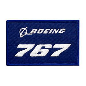 BOEING 767 刺繍ワッペン