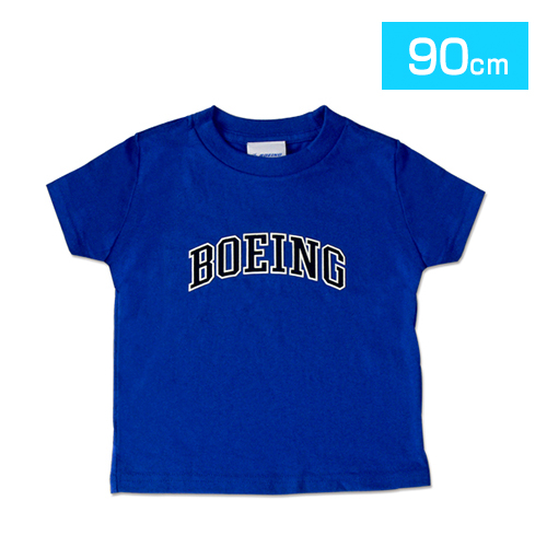 BOEING 子供用ロゴTシャツ　ロイヤルブルー　90cmサイズ