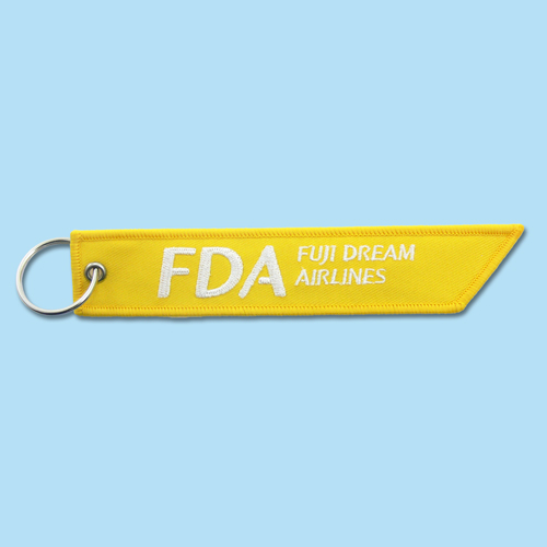 FDA フライトタグキーホルダー(イエロー)
