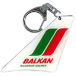 つばさキーホルダー　バルカン・ブルガリア航空